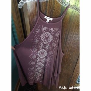 High neck boho sundress